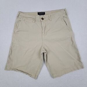 American Eagle Ne(x)t Level Flex Classic Fit Shorts Mens 30 9" Inseam Tan **READ